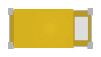 Unturned Yellow Cot barricade icon