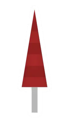 Unturned Red Patio Umbrella barricade icon