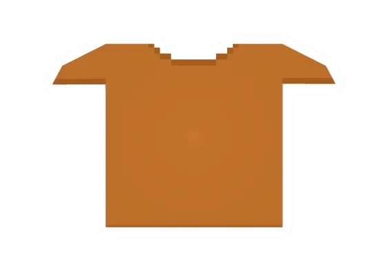 Unturned Orange T-Shirt clothing icon