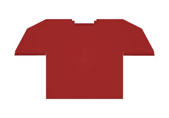 Unturned Red Shirt clothing icon