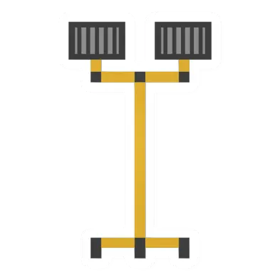 Unturned Spotlight barricade icon