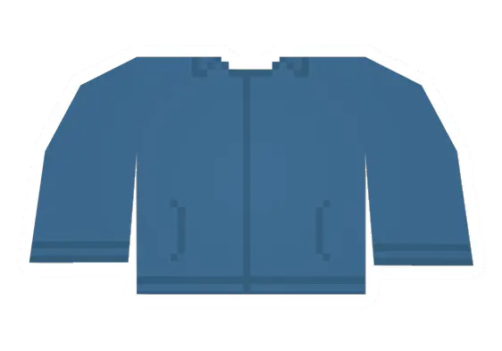 Blue Windbreaker