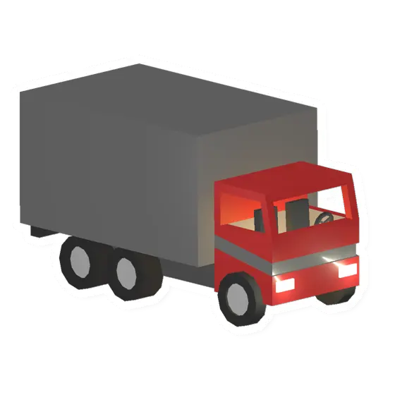 Red Cargo Truck