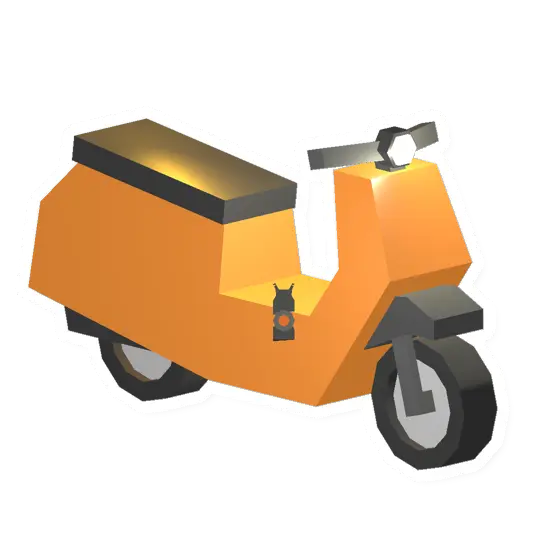 Orange Scooter