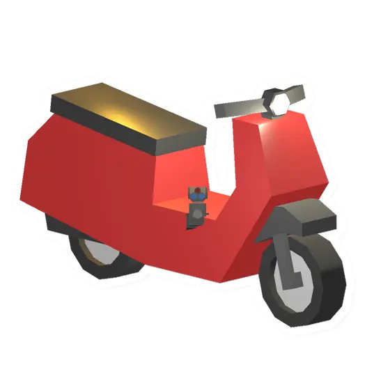 Red Scooter