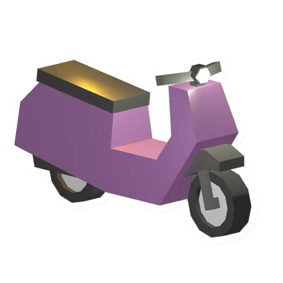 Purple Scooter
