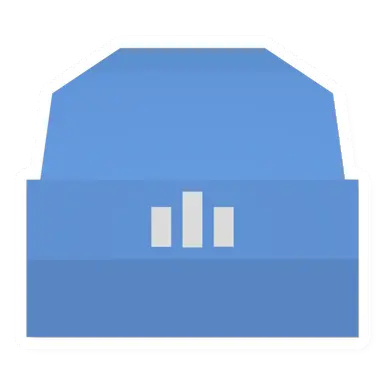 Unturned Light Blue Beanie clothing icon