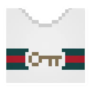 White Loopkey Tee