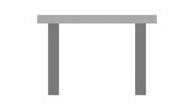 Metal Square Table