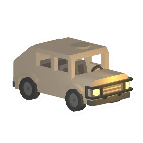 Desert Humvee