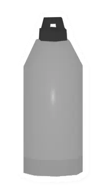 White Refillable Bottle