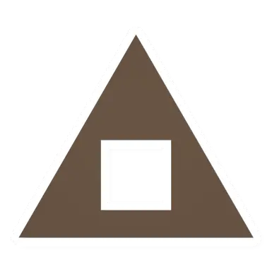 Triangular Wooden Hole