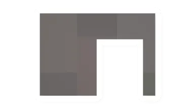 Offset Metal Doorway