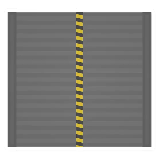 Reinforced 5x5 Hangar Door