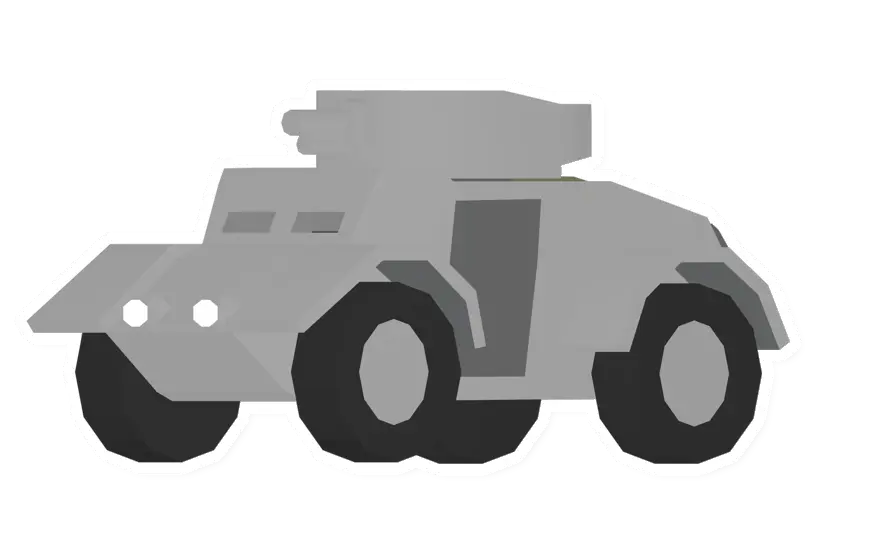 Unturned Medium Wheeled Support Car barricade icon