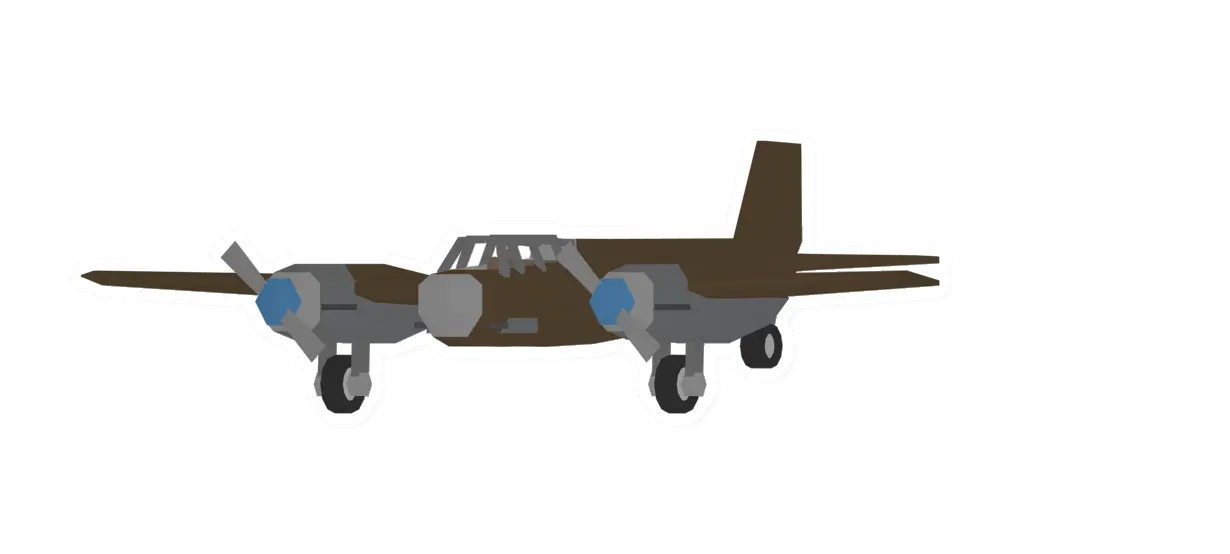 Unturned Pine Biplane barricade icon