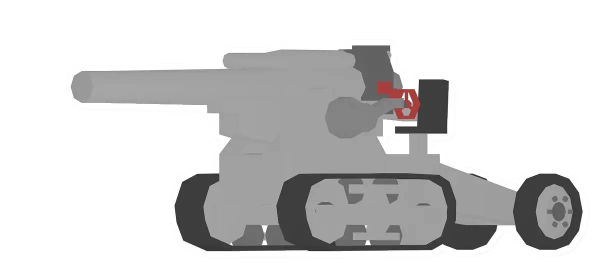 Unturned Heavy Howitzer barricade icon