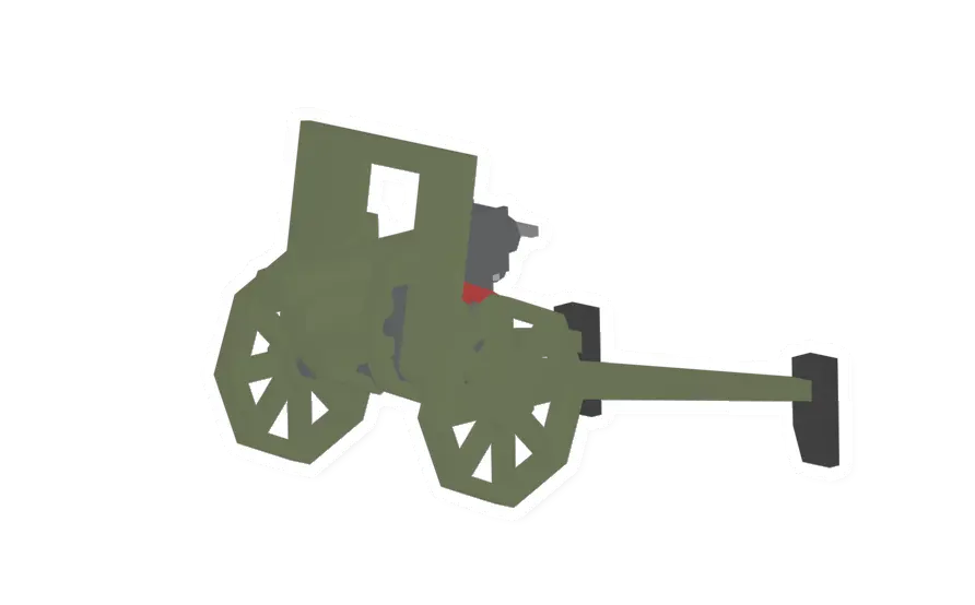 Unturned Curved Infantry Support Gun barricade icon