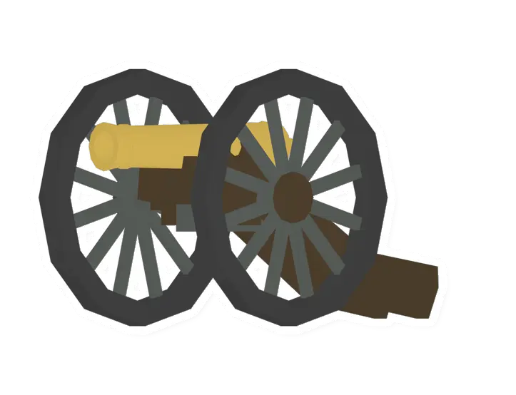 Unturned Pine Old-Fashioned Cannon barricade icon