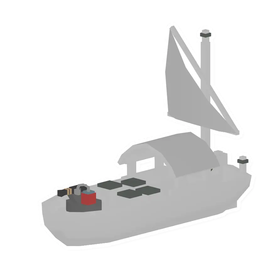 Unturned Birch Fire Ship barricade icon
