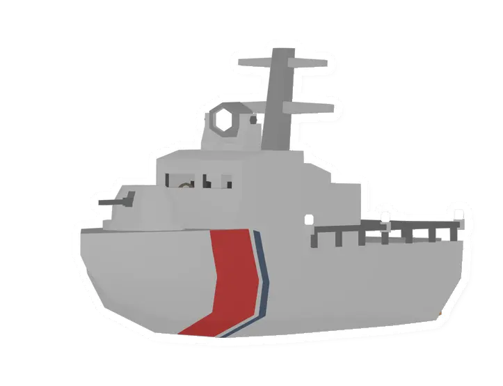 Unturned Coastguard Patrol Boat barricade icon