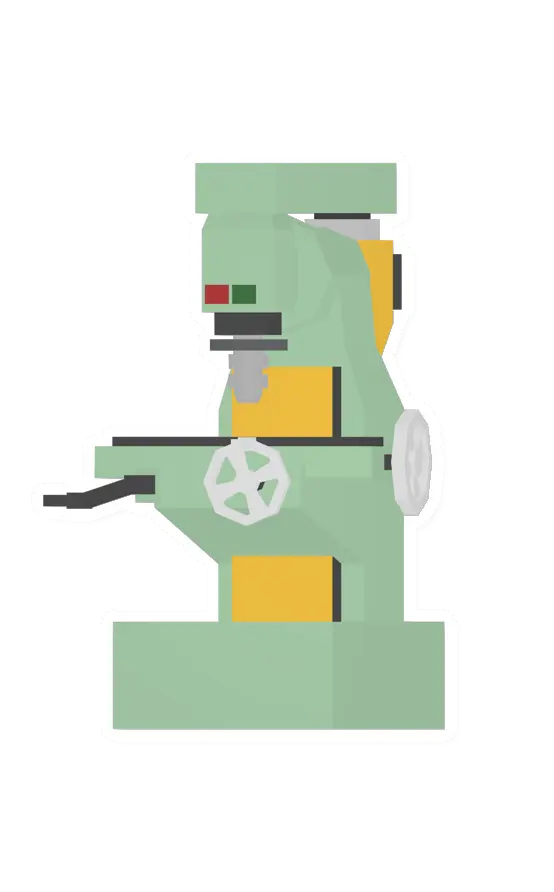 Unturned Milling Machine barricade icon