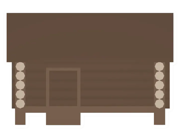 Unturned Maple Shelter barricade icon