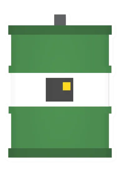 Unturned Chemical Drum barricade icon