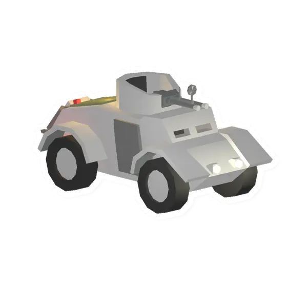 Unturned Medium Wheeled Anti-Aircraft Car vehicle icon