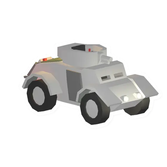 Unturned Medium Wheeled Support Car vehicle icon