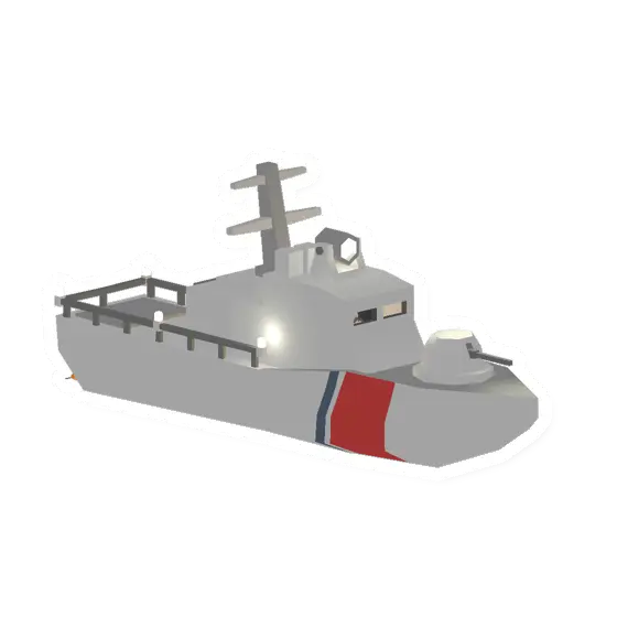 Unturned Coastguard Patrol Boat vehicle icon
