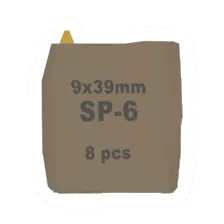 9x39mm SP-6 40 pcs Ammo Box
