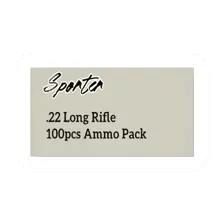 .22 LR HP 100pcs Ammo Pack
