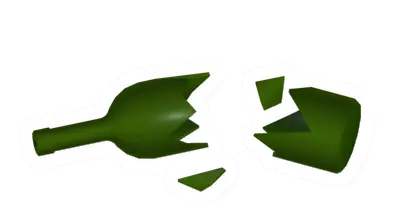 Broken Wine Bottle