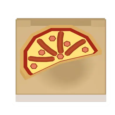 Sausage Pizza Box (2 pieces left)
