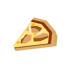 Piece Teriyaki Chicken Pizza