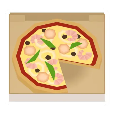 Seafood Pizza Box (3 pieces left)