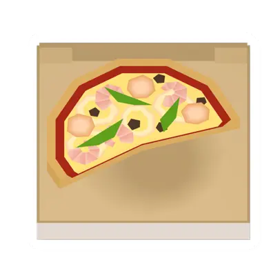 Seafood Pizza Box (2 pieces left)