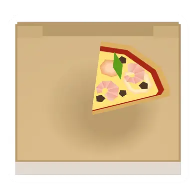 Seafood Pizza Box (1 piece left)