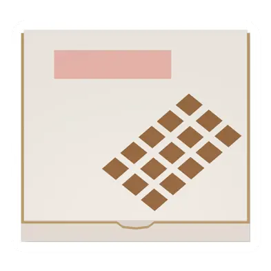 Smores Pizza Box