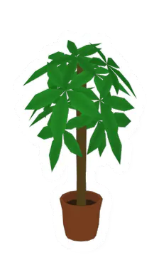 Tall Potted Tree