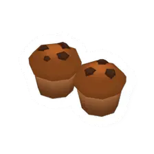 Two Chocolate Muffins