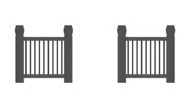 Metal Fence Gate
