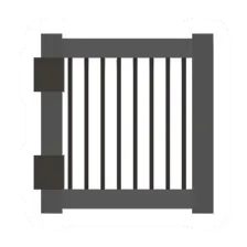 Metal Fence Door