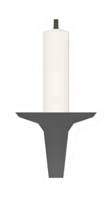 Wall Candle Holder (Iron)