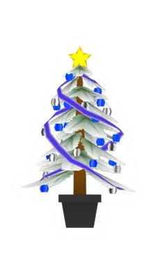 Christmas Tree (White)