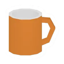 Orange Coffee Cup
