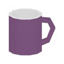 Purple Coffee Cup