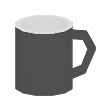 Black Coffee Cup