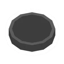 Checkers Black Piece